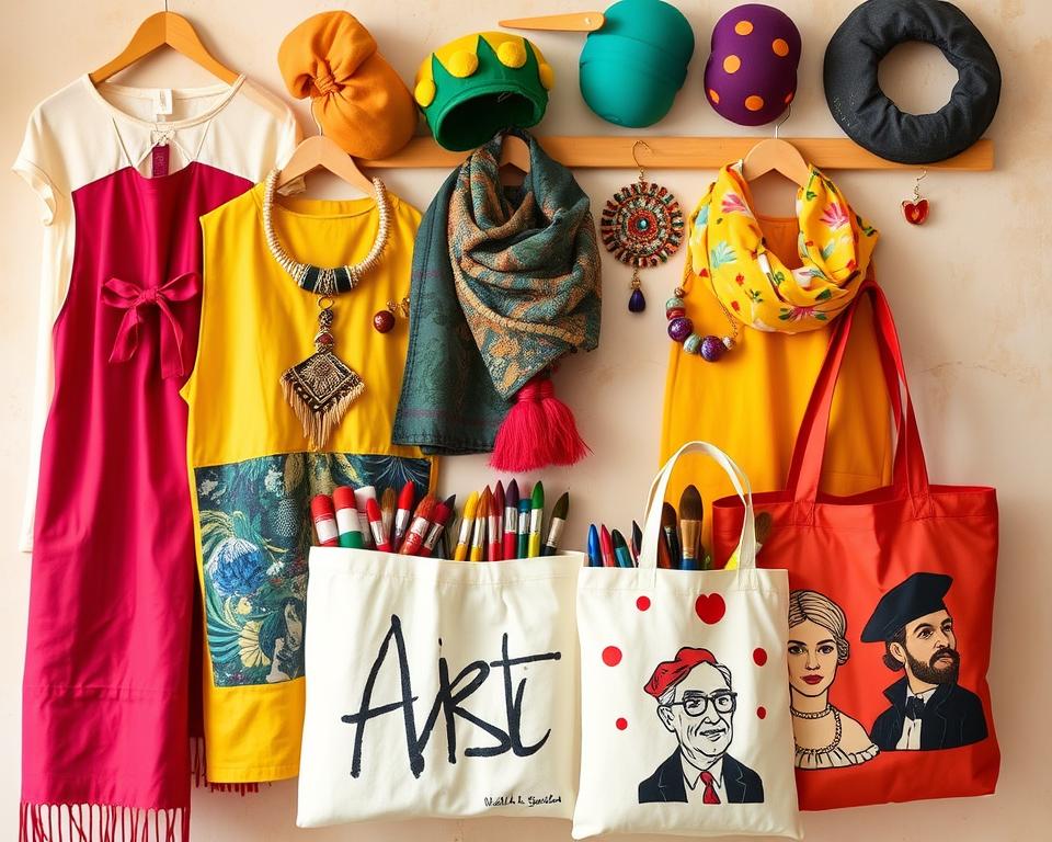 Artistic Apparel and Accessories for Creatives