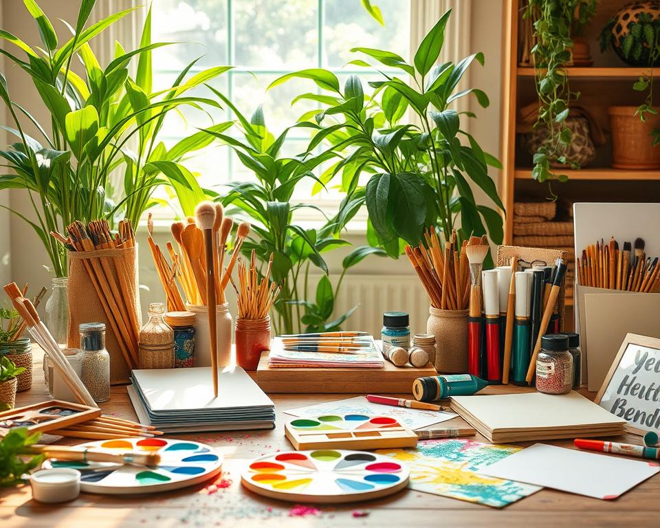 Eco-Friendly Art Supplies
