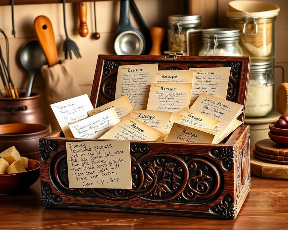 Personalized Recipe Boxes for Kitchen Decor