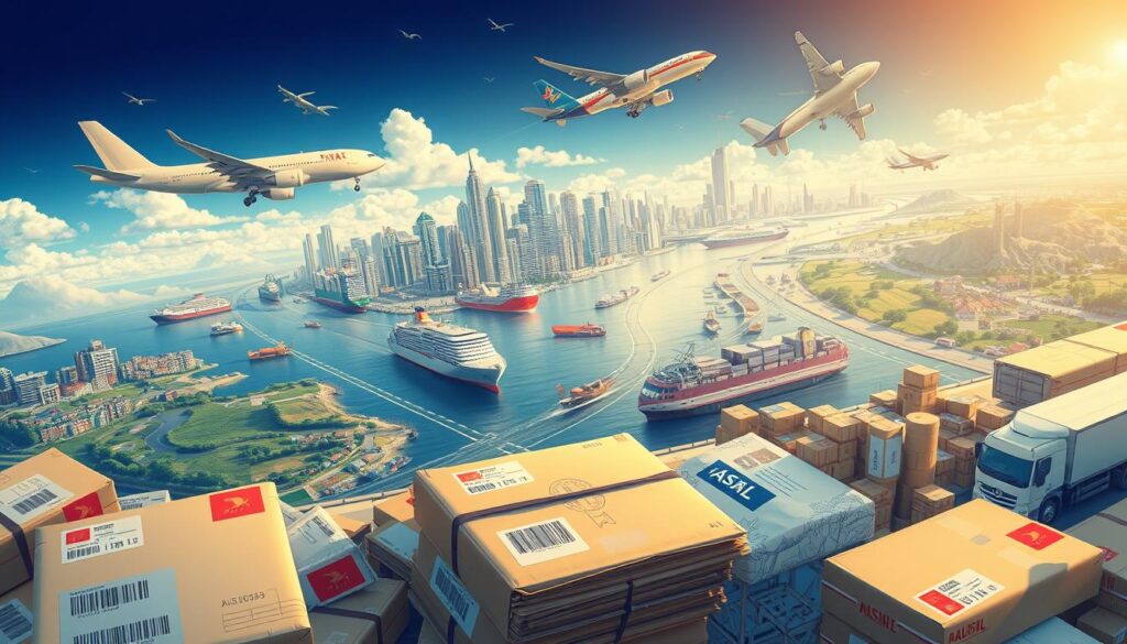 International Mail Shipping Process