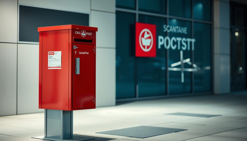 Canada Post Mail Services Drop Box