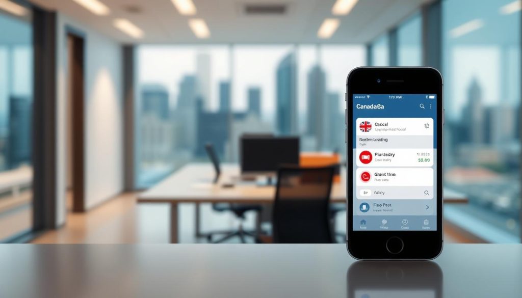 Canada Post Mobile App Tracking
