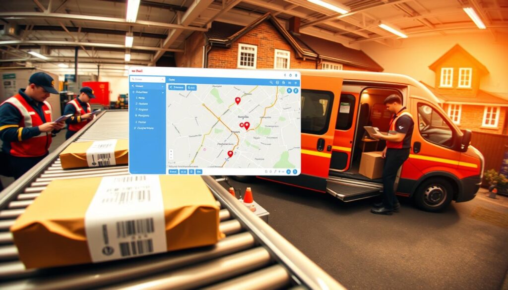 Royal Mail Delivery Tracking Process