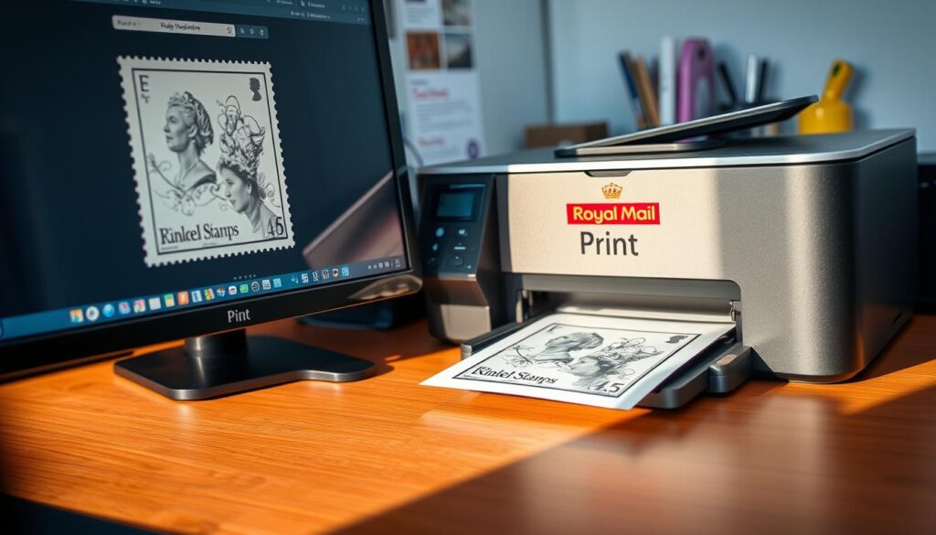 Royal Mail Digital Stamp Printing