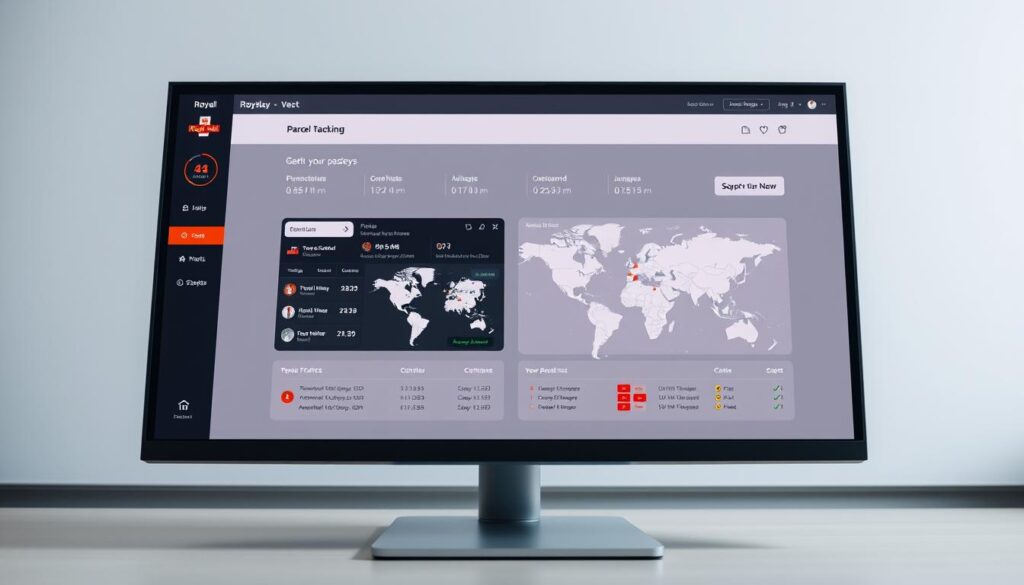 Royal Mail Parcel Tracking Dashboard