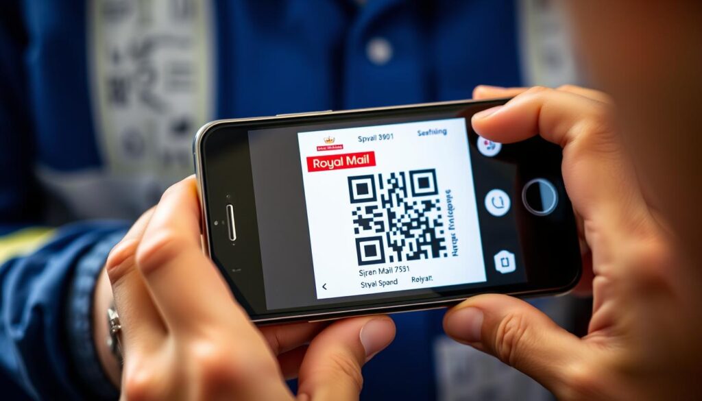 Royal Mail QR Code Label Scanning
