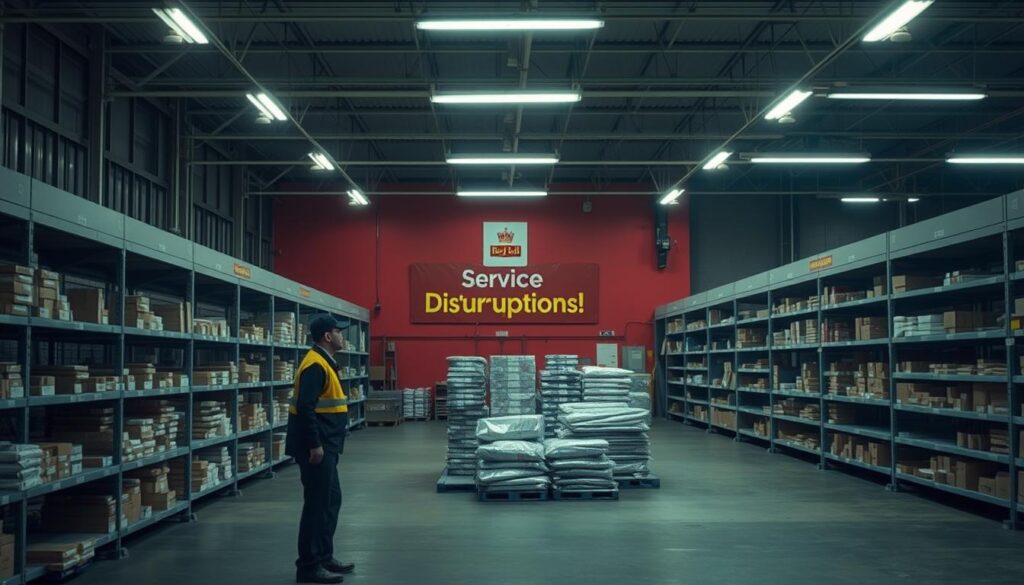 Royal Mail Service Disruptions