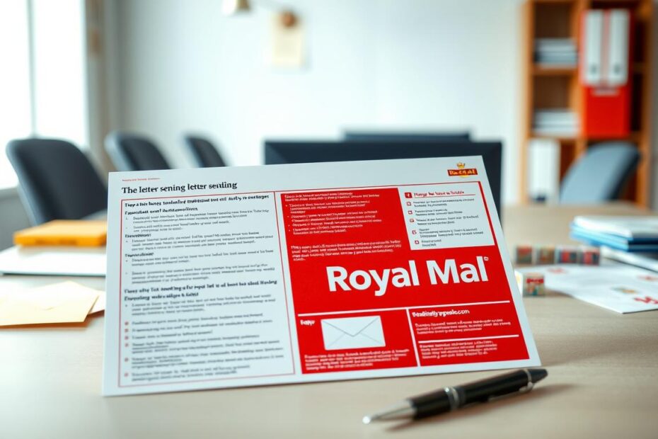 how to send a letter royal mail