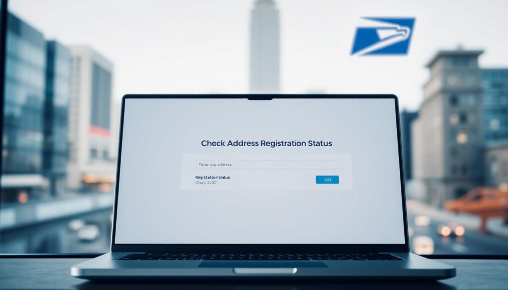 USPS Address Registration Status Check