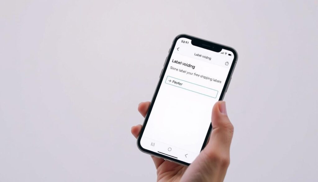 USPS Mobile App Label Voiding USPS Mobile App Label Voiding