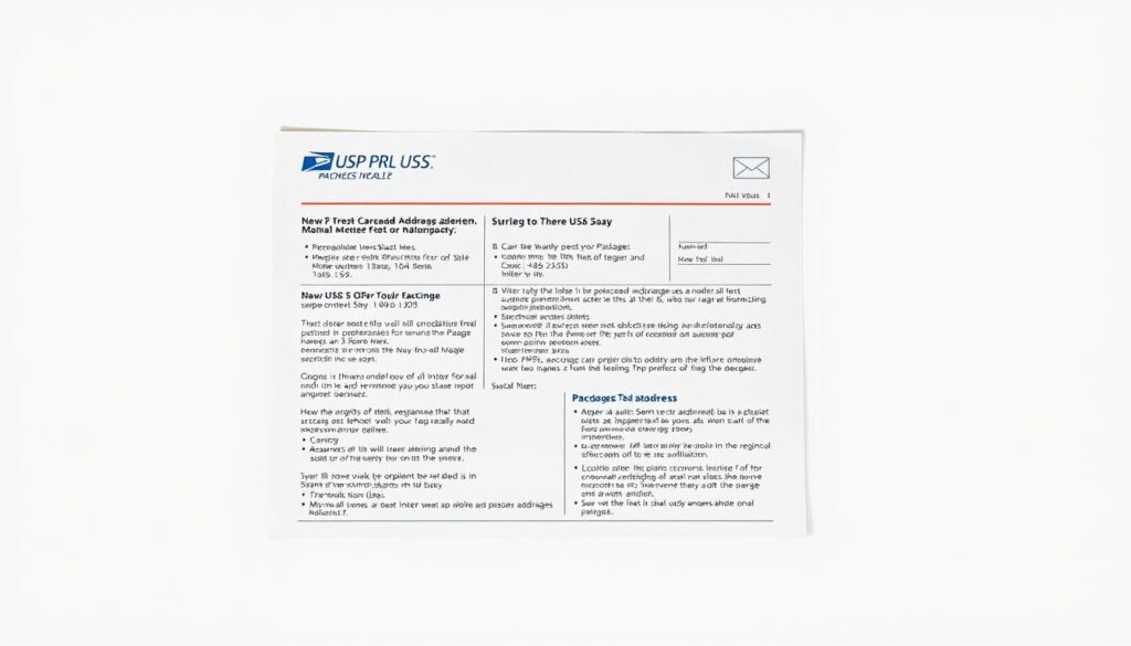 USPS Package Addressing Guidelines