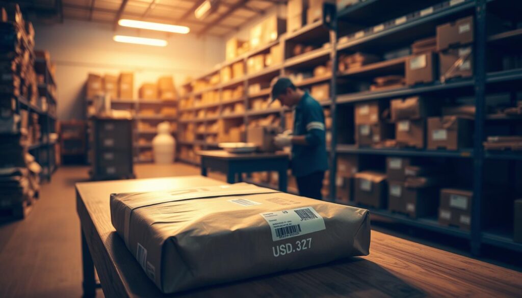 USPS Package Shipping Preparation