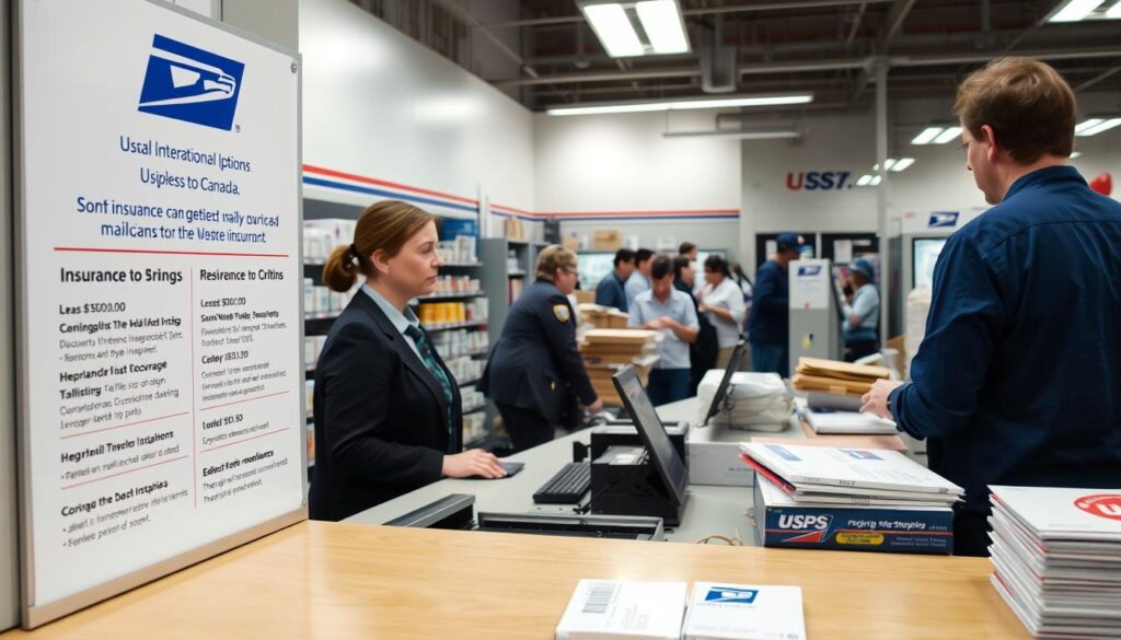 USPS Shipping Insurance Options to Canada
