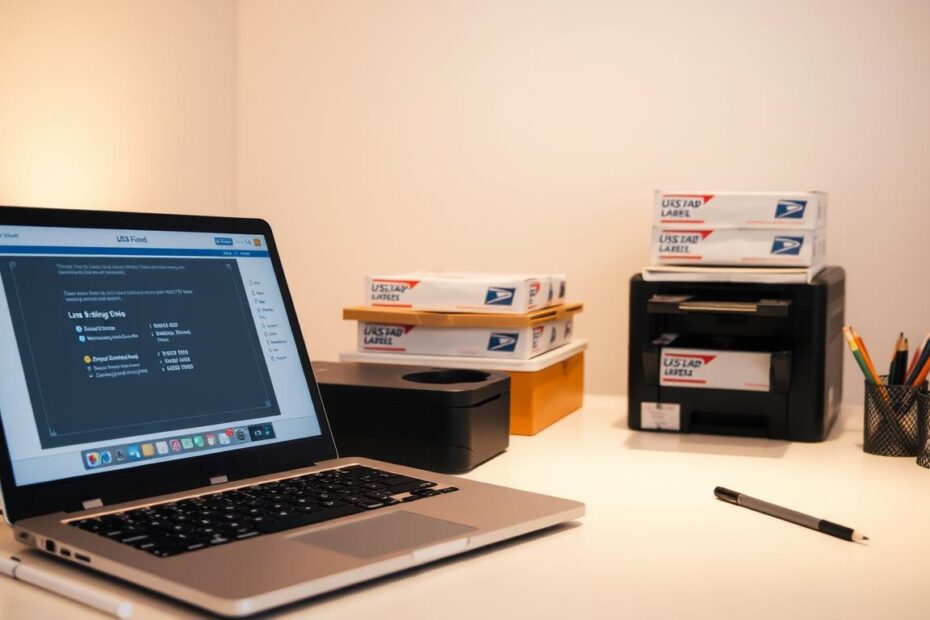 how to print usps labels at home