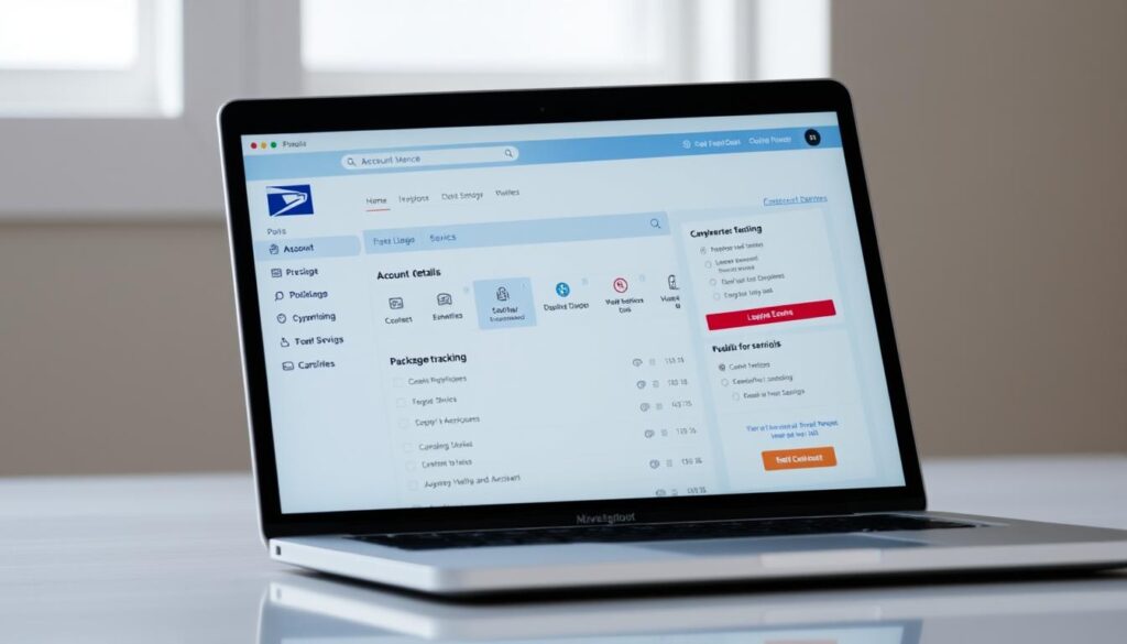 USPS Dashboard Navigation