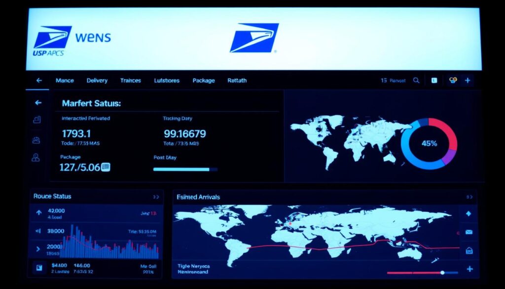 USPS Package Tracking Dashboard