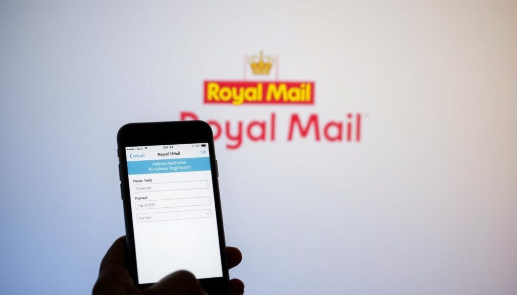 Royal Mail App Address Registration