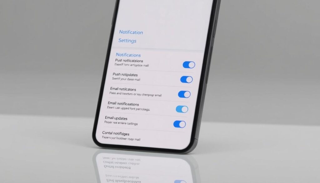 Royal Mail App Notification Settings