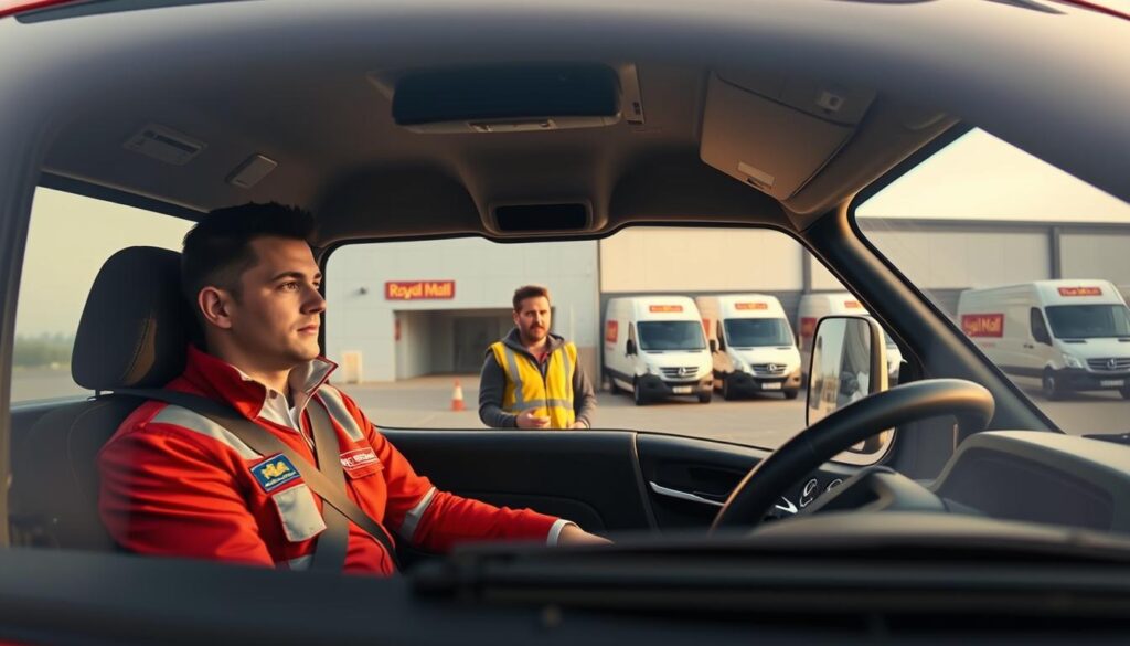 Royal Mail Driver Training Process