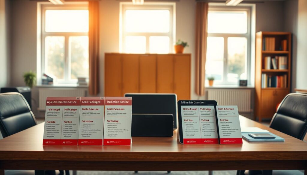 Royal Mail Redirection Service Options