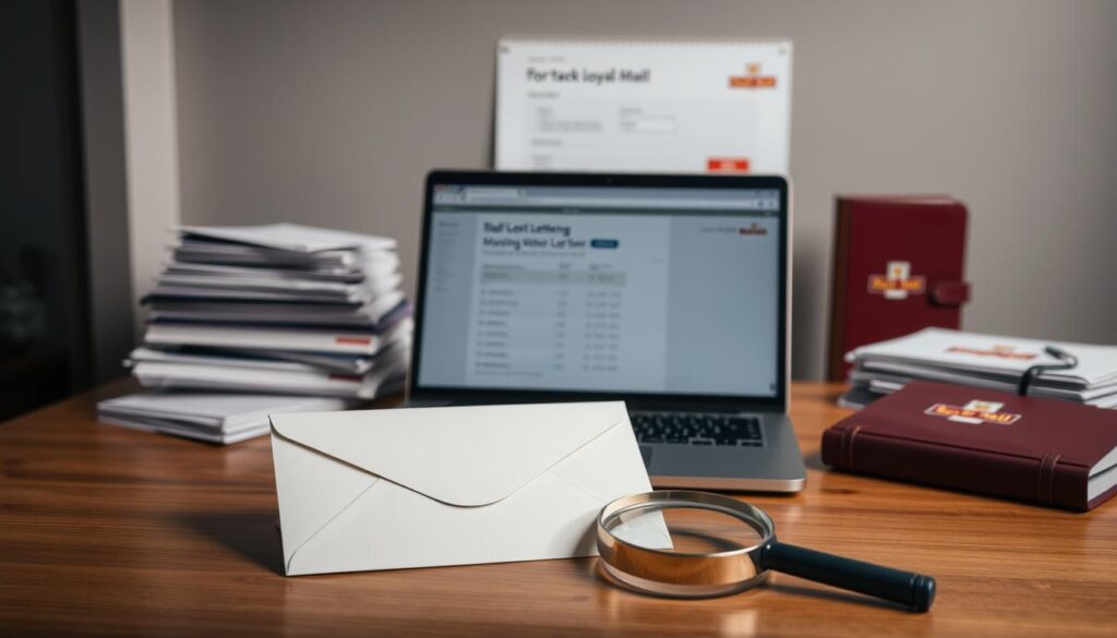 Royal Mail lost letter tracking tools