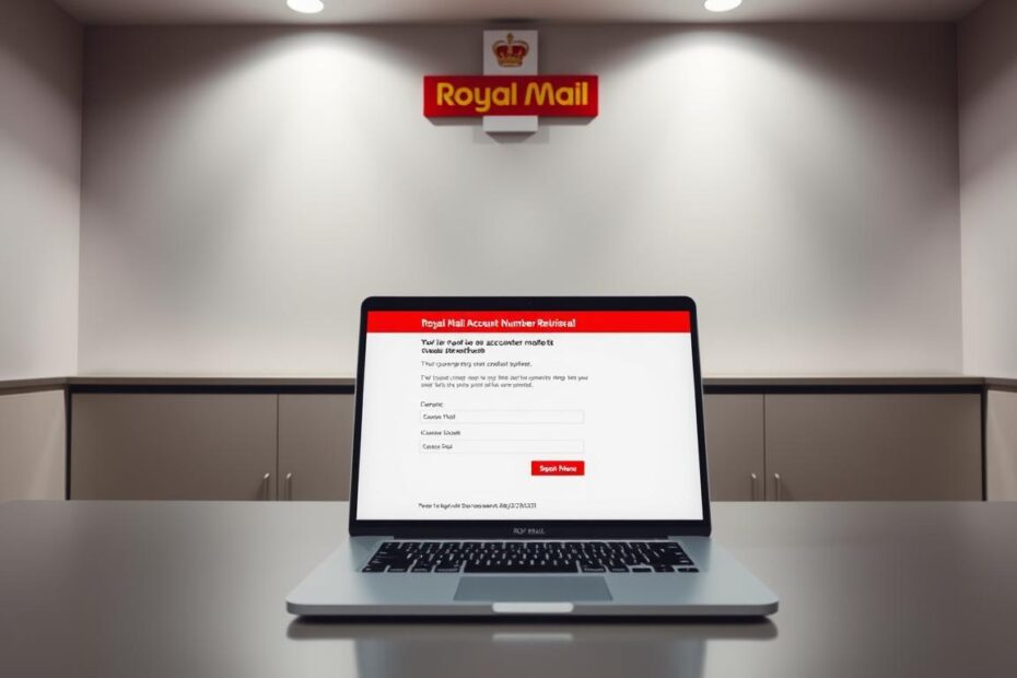 how to find your royal mail account number