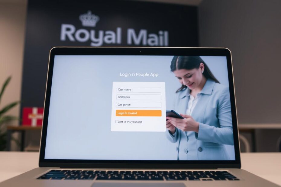 how to login to royal mail people app