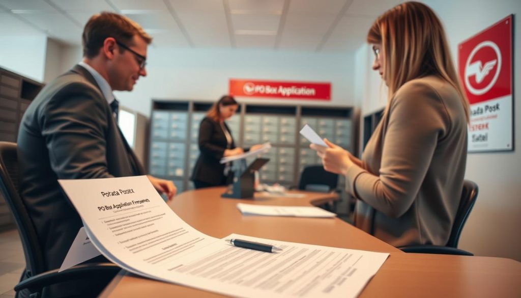 Canada Post PO Box Application Process