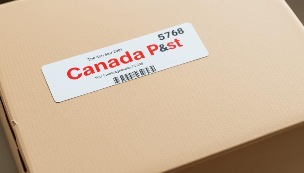 Canada Post Shipping Label Placement