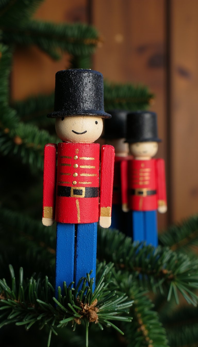 27. Clothespin Soldiers
