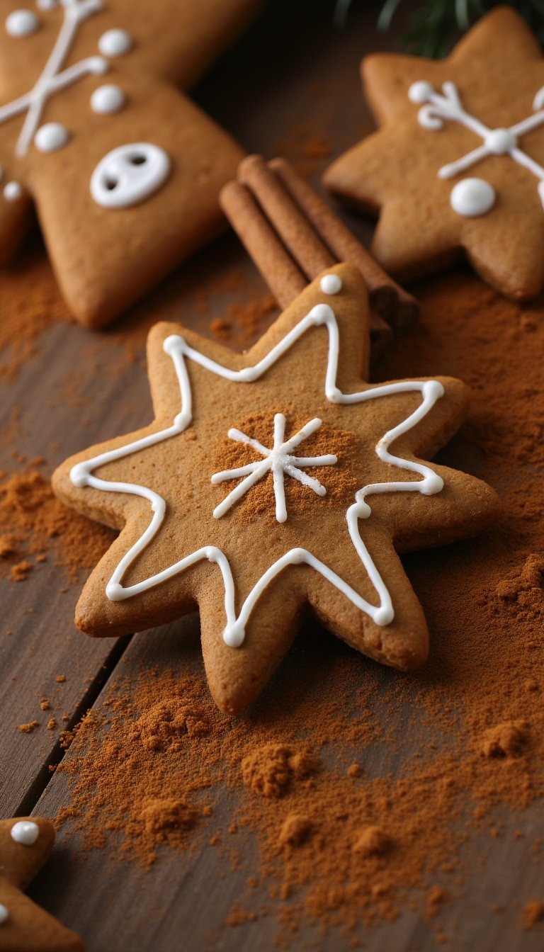 16. Baked Gingerbread Ornaments