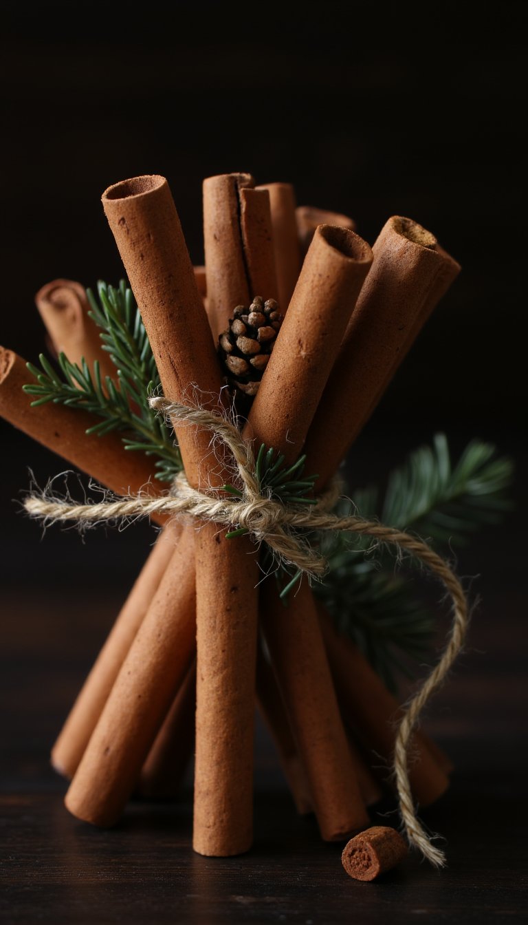 6. Cinnamon Stick Bundles