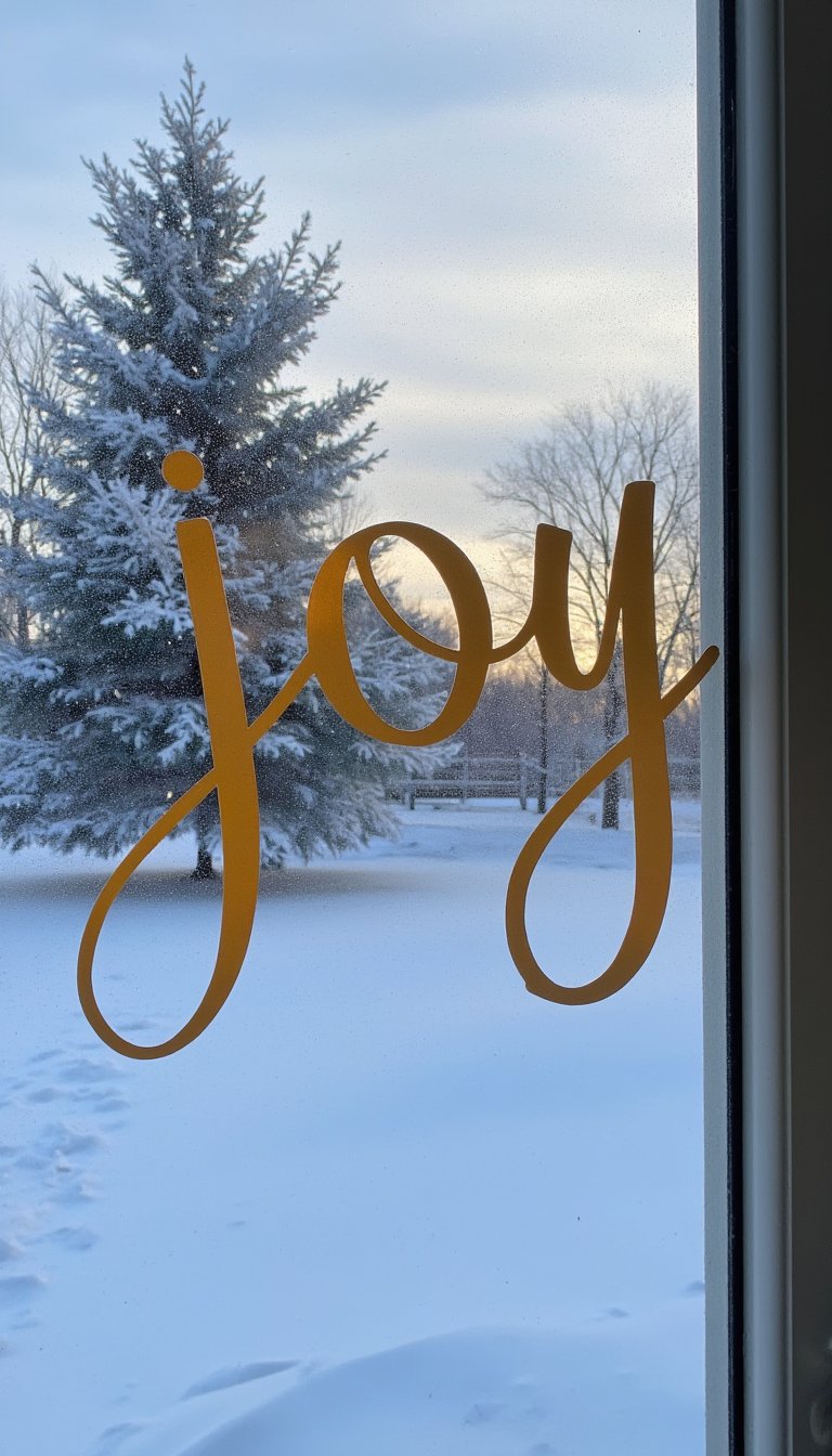 16. A Typography-Focused Message