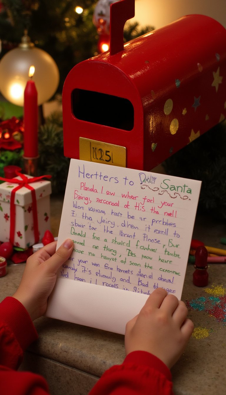 5. Write and Mail Letters to Santa