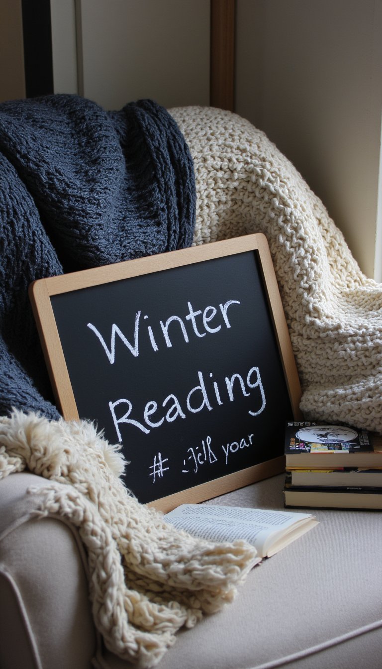 2. A Cozy Winter Reading Nook Title