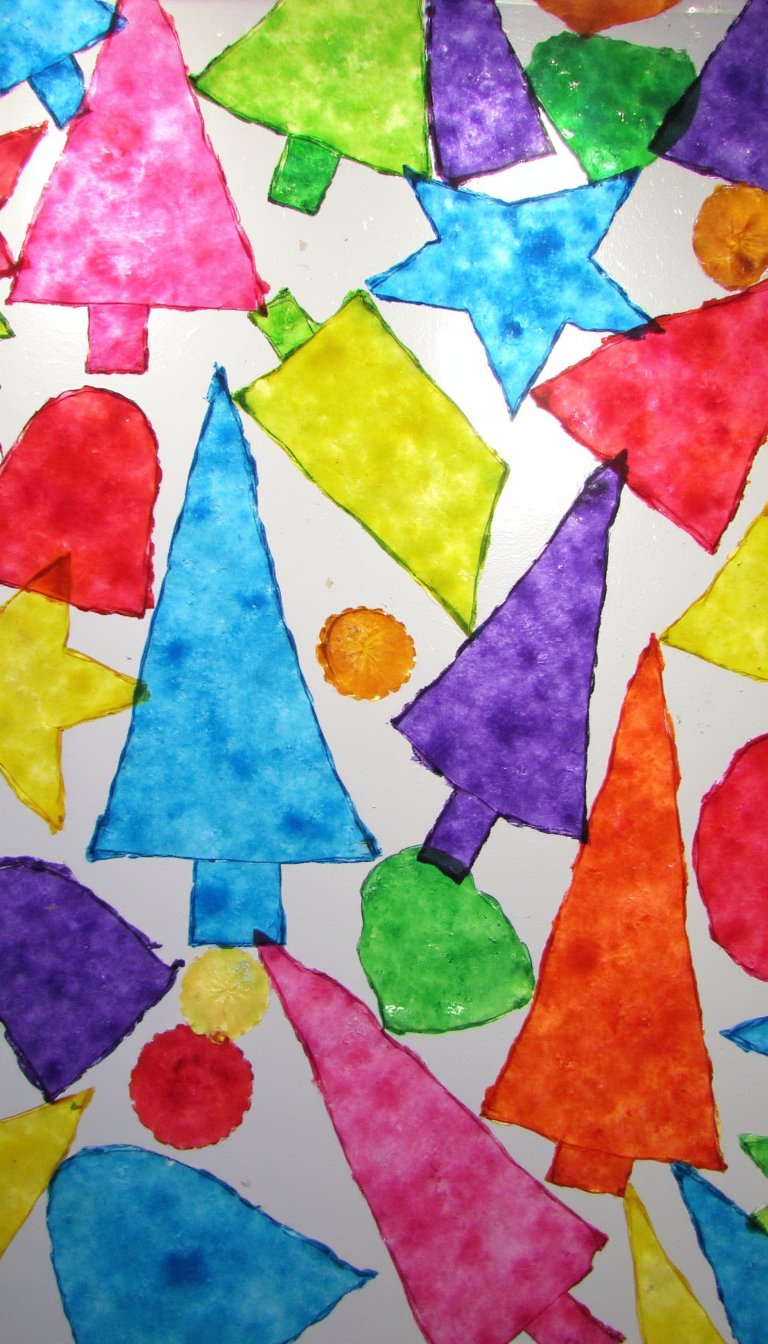 25. Stained Glass Window Decorations