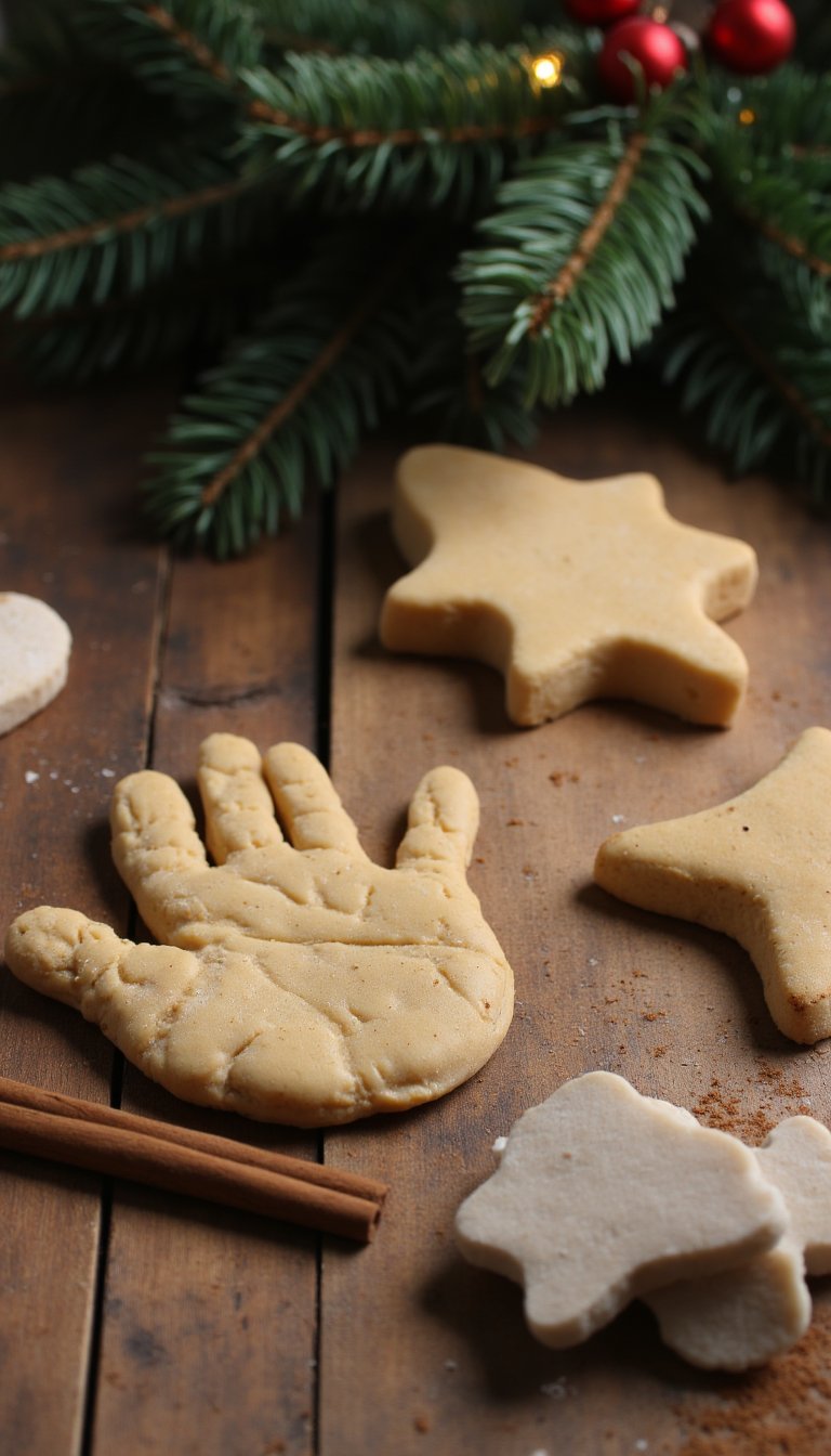 1. Salt Dough Ornaments with a Personal Twist