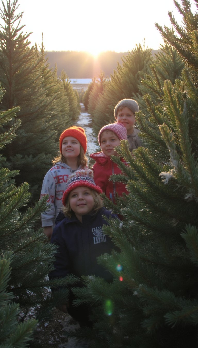 13. Go on a Christmas Tree Hunt