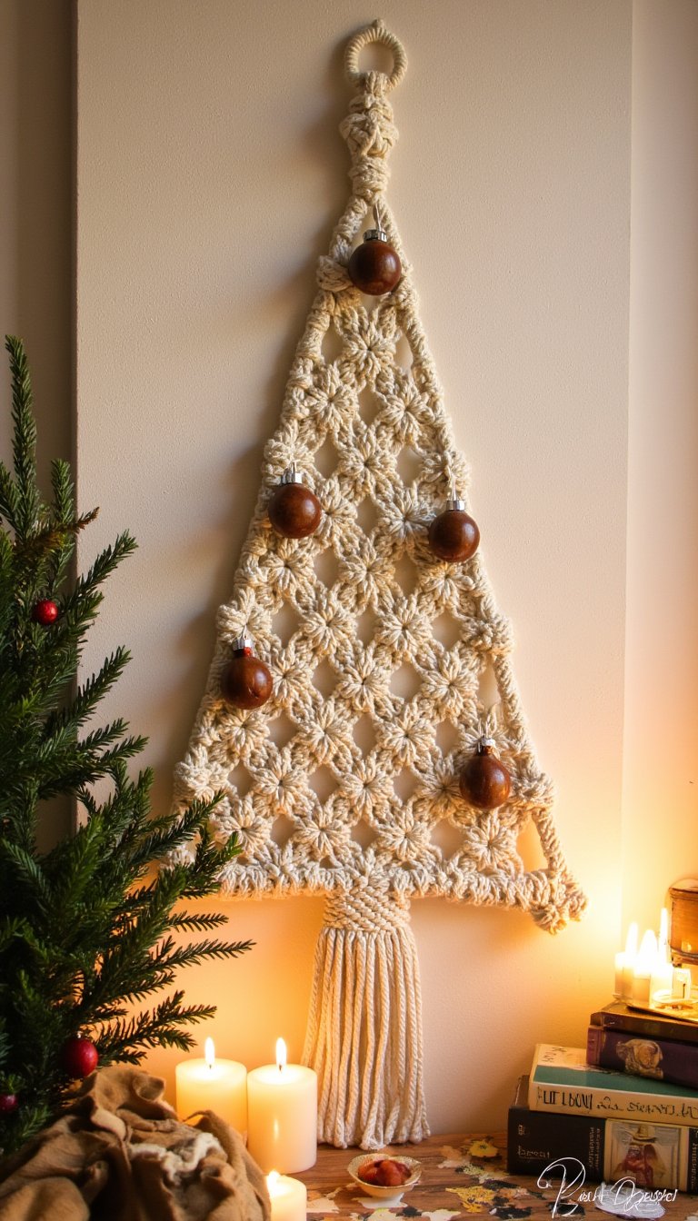 15. Macrame Tree Wall Hanging