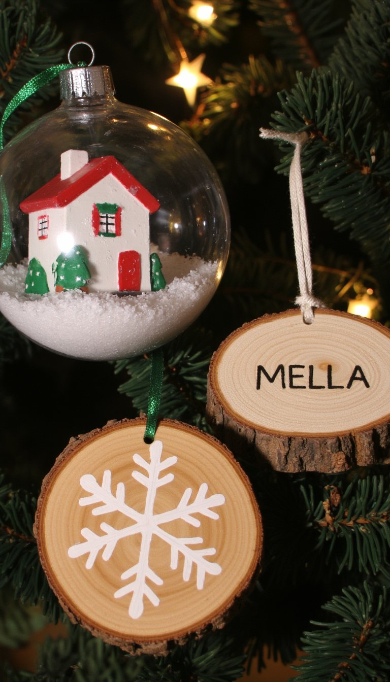 3. Personalized Ornaments