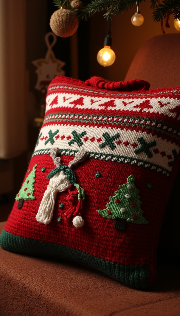 16. Sweater Pillow Covers