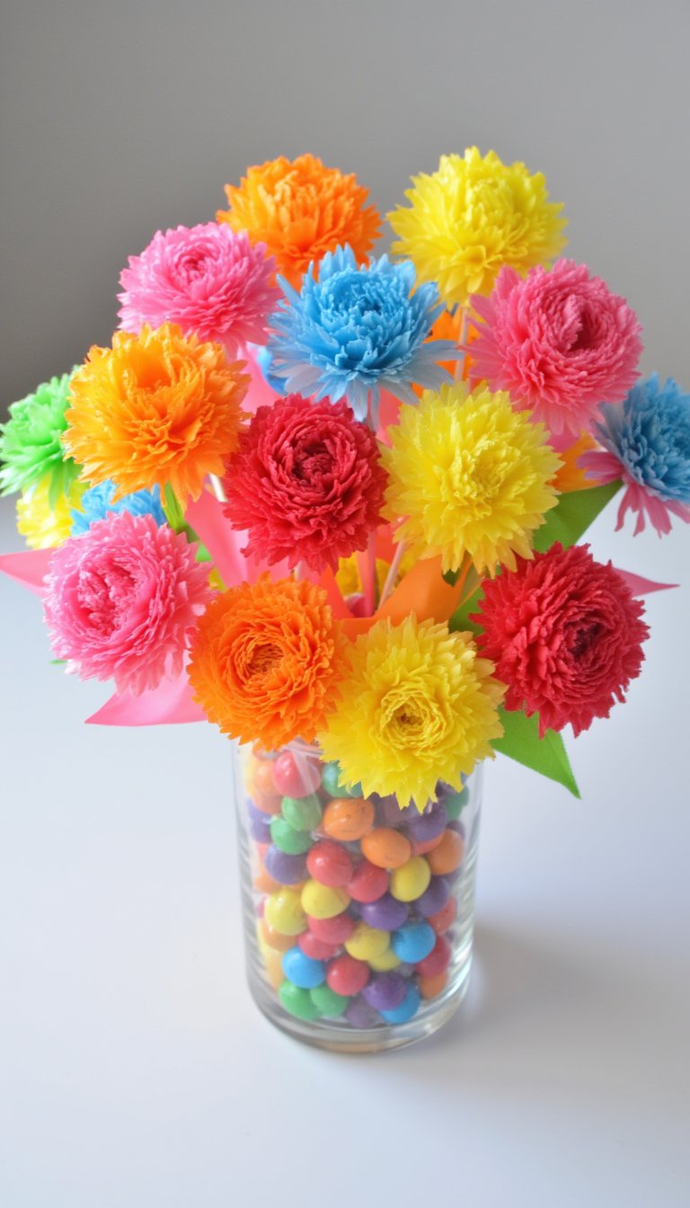 11. Lollipop Flower Bouquet