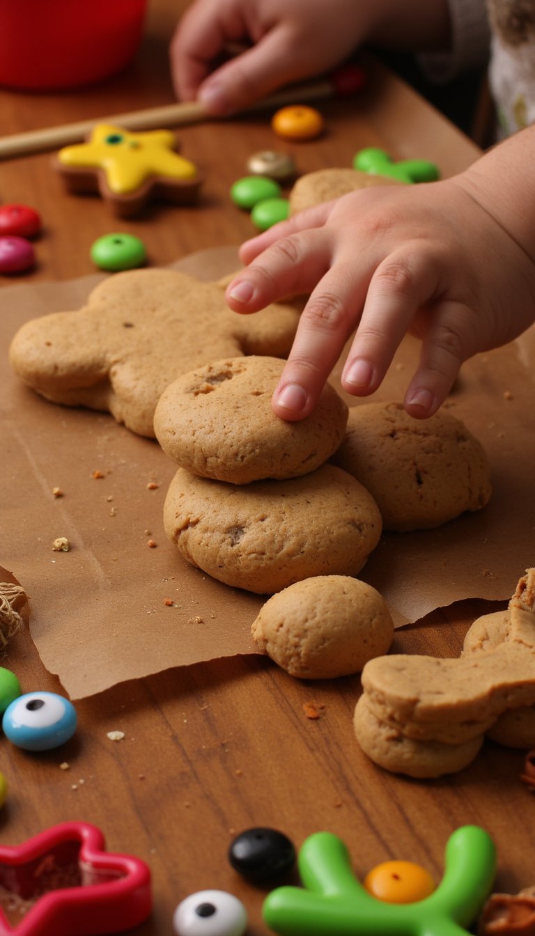 16. Scented Gingerbread Play Dough