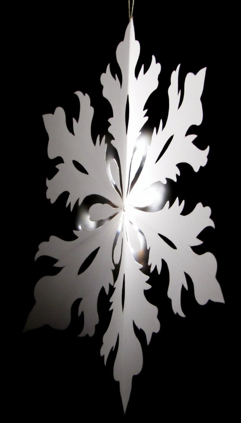 2. The Giant Statement Snowflake