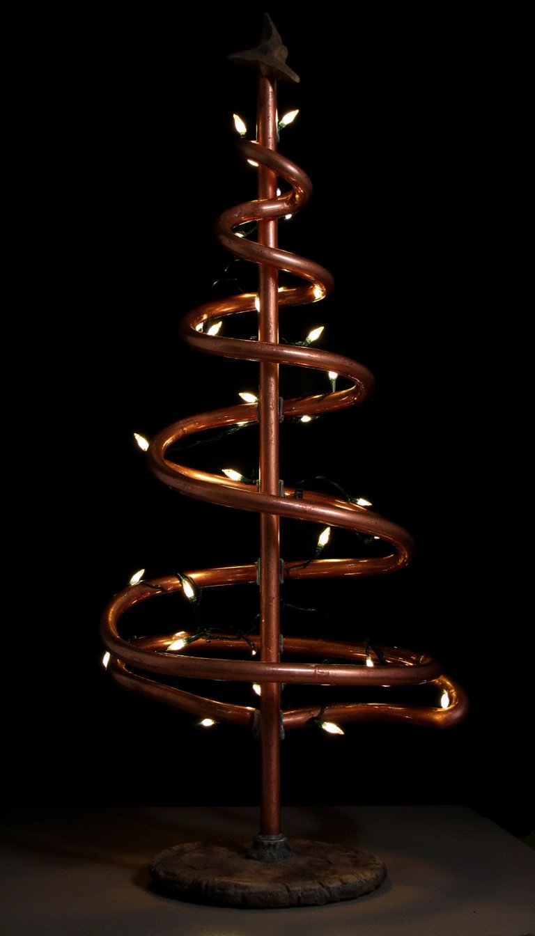 12. Copper Pipe Tree