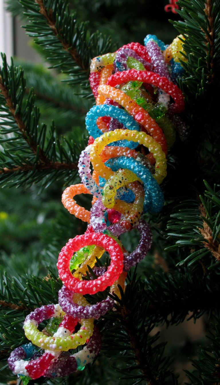 28. Candy Bracelets for the Tree