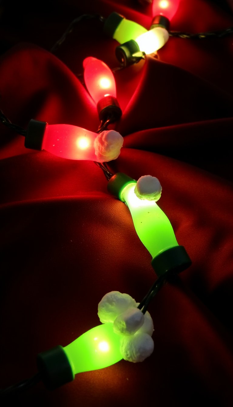 4. Lifesaver Christmas Lights