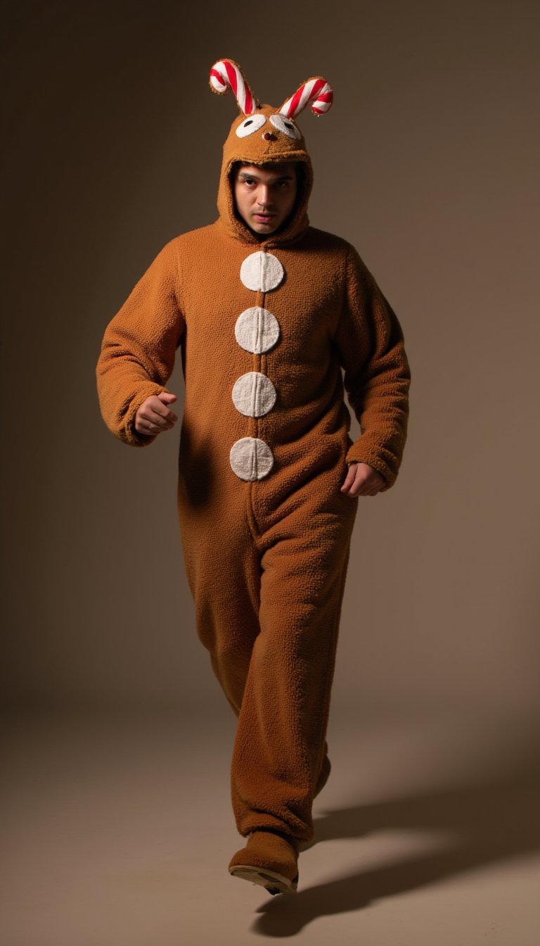 10. A Gingerbread Person on the Run