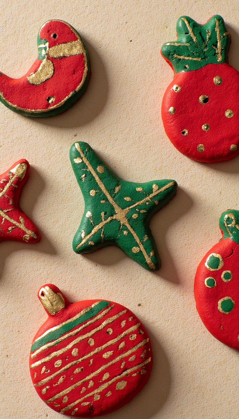 19. Salt Dough Ornaments