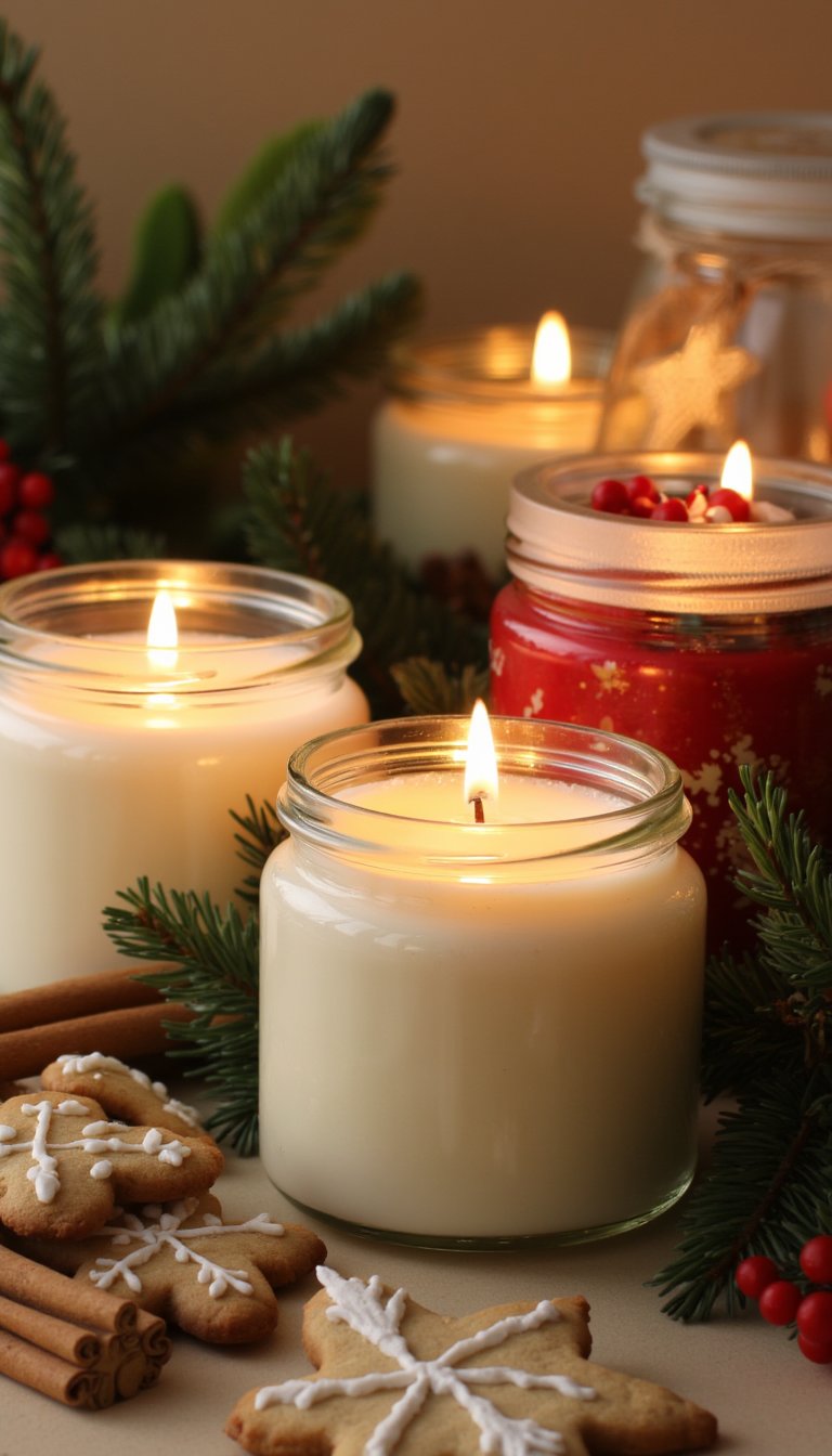 3. Scented Soy Wax Candles